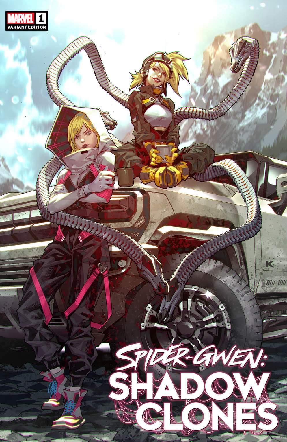 セット割【日本未発売カ】スパイダーグウェン　SHADOW CLONES #1-5 SPIDER-GWEN SHADOW CLONES #1 - KAEL NGU – hardtocomebuy