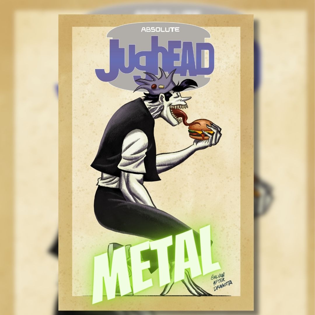 ABSOLUTE JUGHEAD METAL EXCLUSIVE JOKER HOMAGE - MOVIE MANIA - LIMITED EDITION - BILL GALVAN - LTD 25