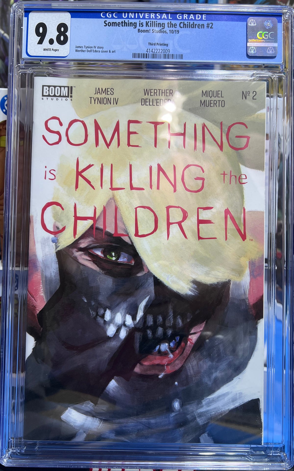9.8 CGC SOMETHING IS KILLING THE CHILDREN #2 LOW PRINT 3RD PRINT (2019)