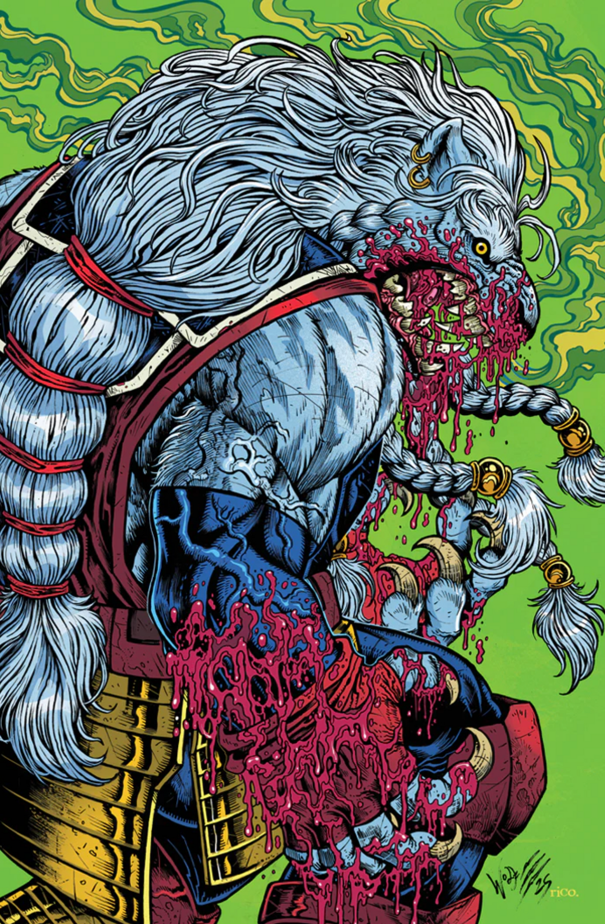 INVINCIBLE BATTLE BEAST #6 VIRGIN EXCLUSIVE - MARIA WOLF