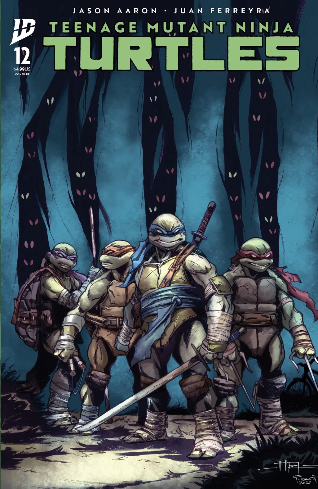 TMNT Teenage Mutant Ninja Turtles #12 (2025) NYCC VIRGIN & TRADE EXCLUSIVE SIKTC HOMAGE- ITRI