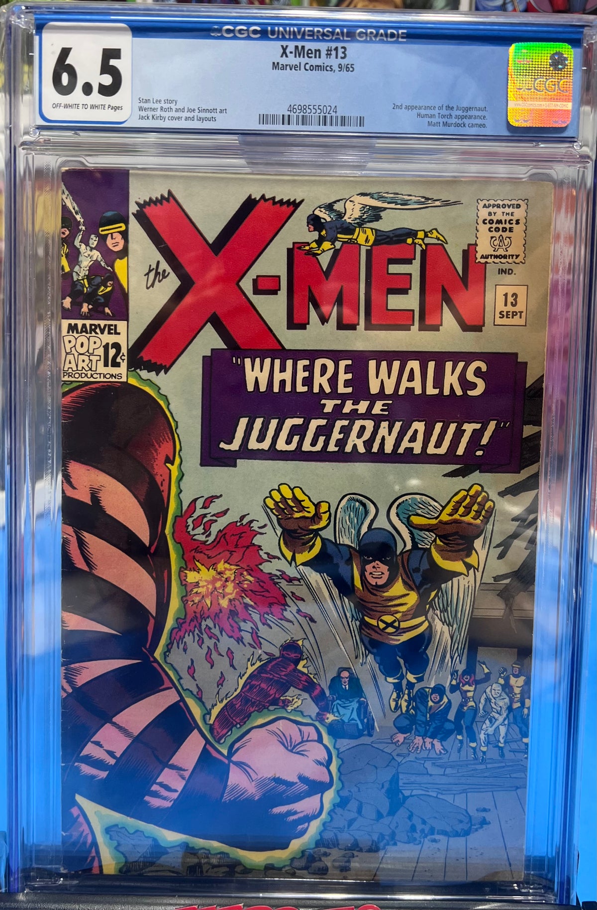 6.5 CGC X-MEN #13 (1965) 2ND APP JUGGERNAUT