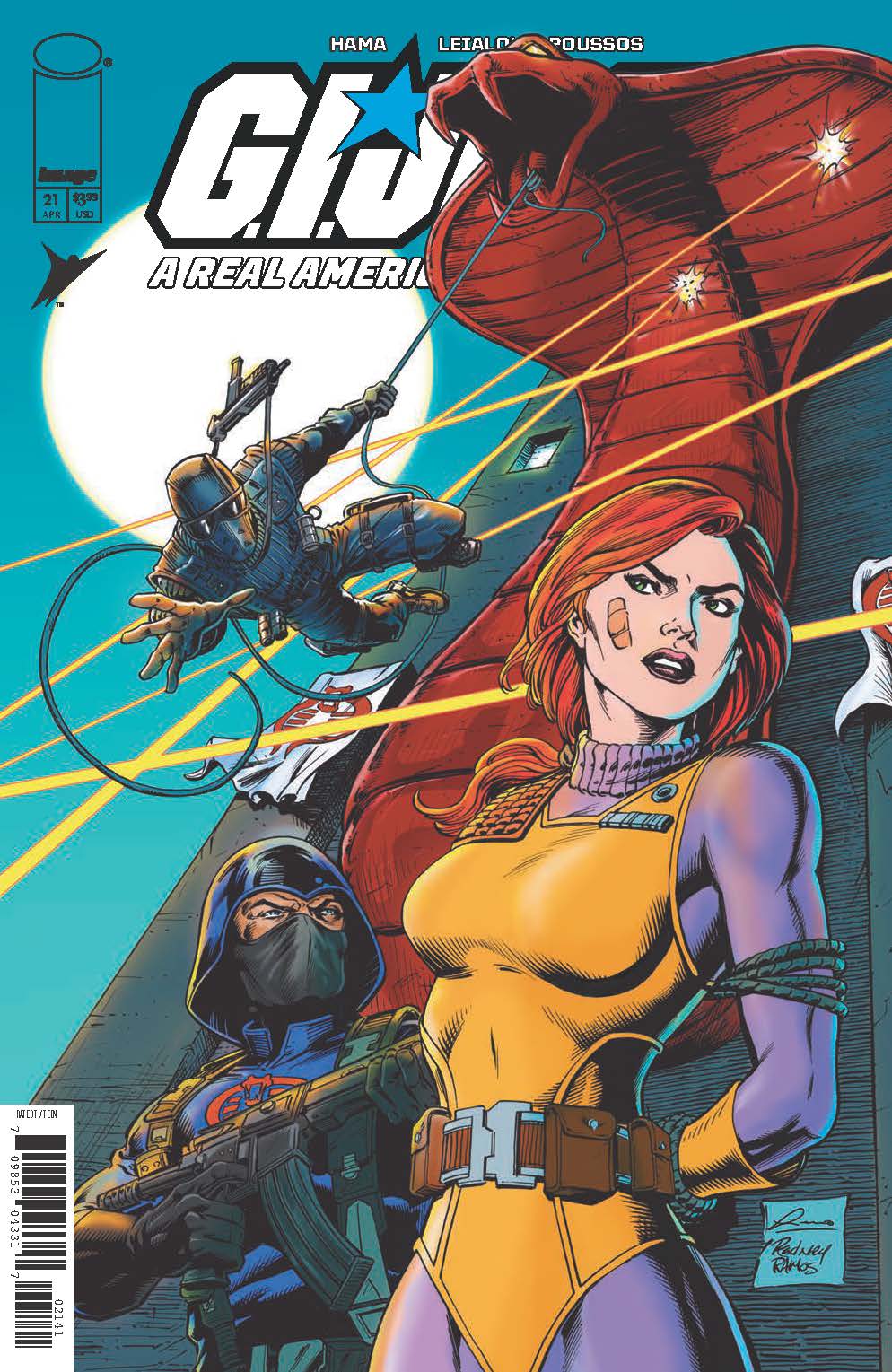 GI JOE #21 SILENT MISSIONS FACSIMILE EXCLUSIVE - SNAKE EYES - HERNANDEZ