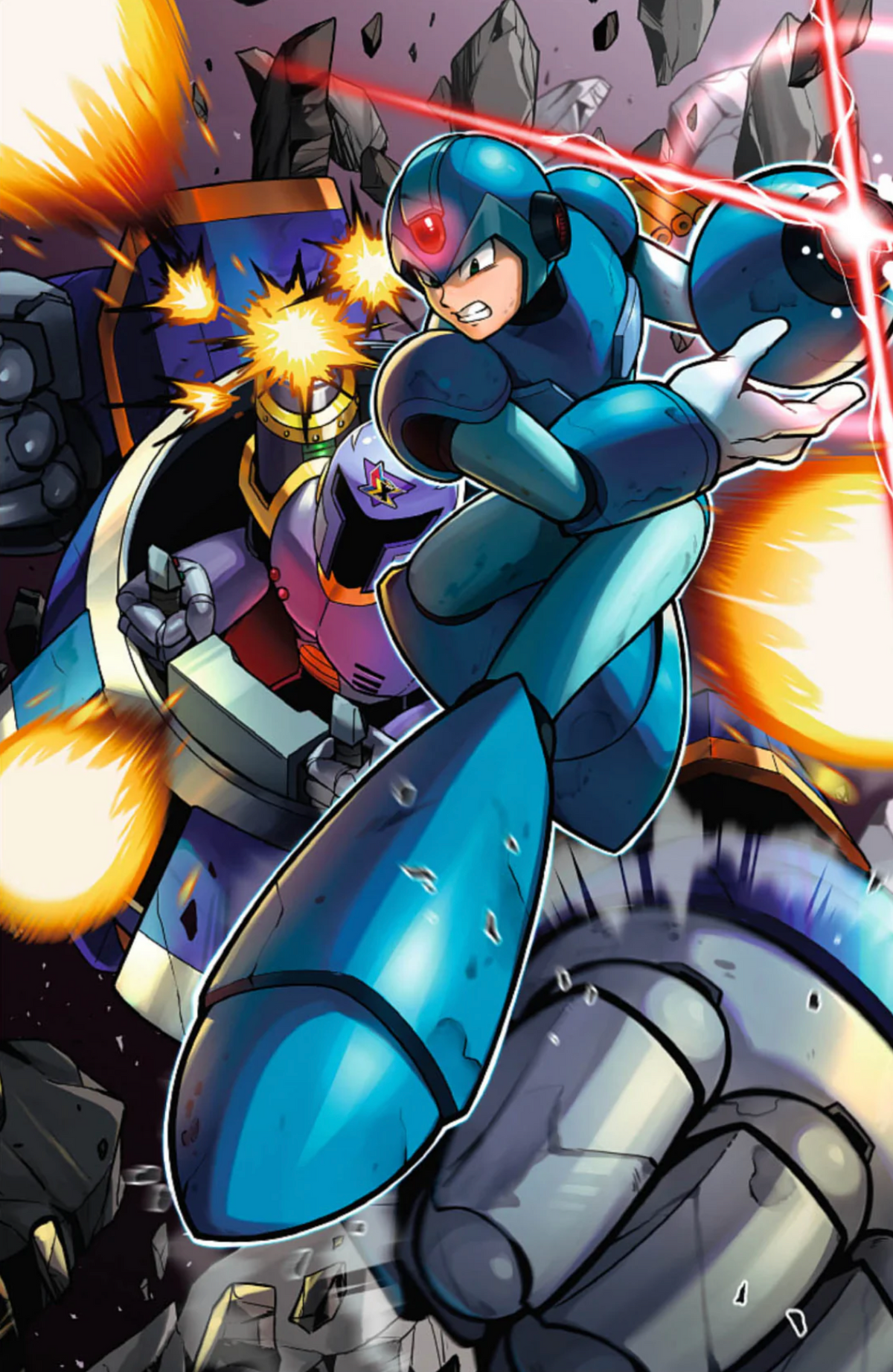 MEGA MAN X TIMELINES #1 VIRGIN SET EXCLUSIVE - RACHTA LIN &  RUBY LING