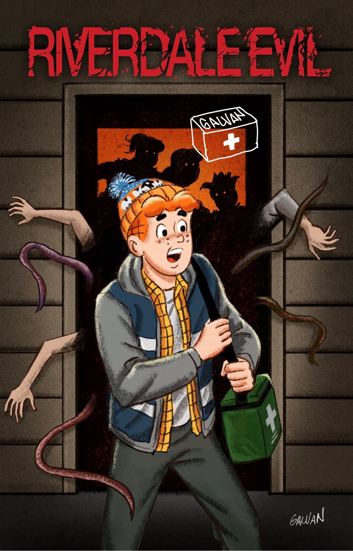 ARCHIE HALLOWEEN SPECTACULAR 2026 RESIDENT EVIL MOVIE HOMAGE SIGNED & REMARK EXCLUSIVE - GALVAN LTD 25 - PRESALE EST SHIP 11/15