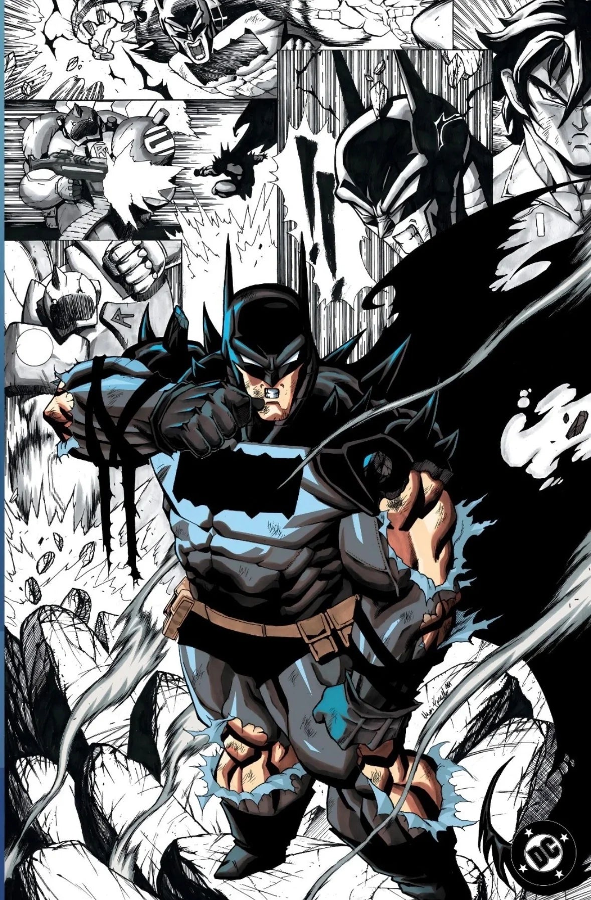 ABSOLUTE BATMAN #22 EXCLUSIVE MARIO  FOCCILLO SET - LIMITED USA RELEASE