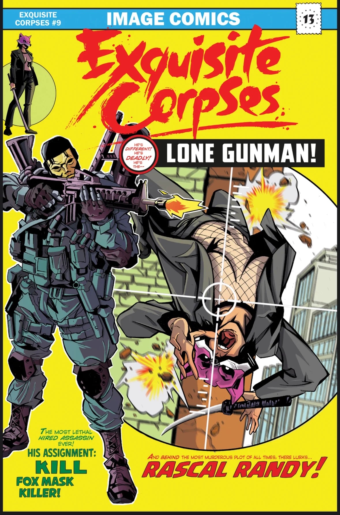 EXQUISITE CORPSES #9 EXCLUSIVE ASM 129 HOMAGE - MAZZARA - LTD 350 - PRESALE EST SHIP 1/24