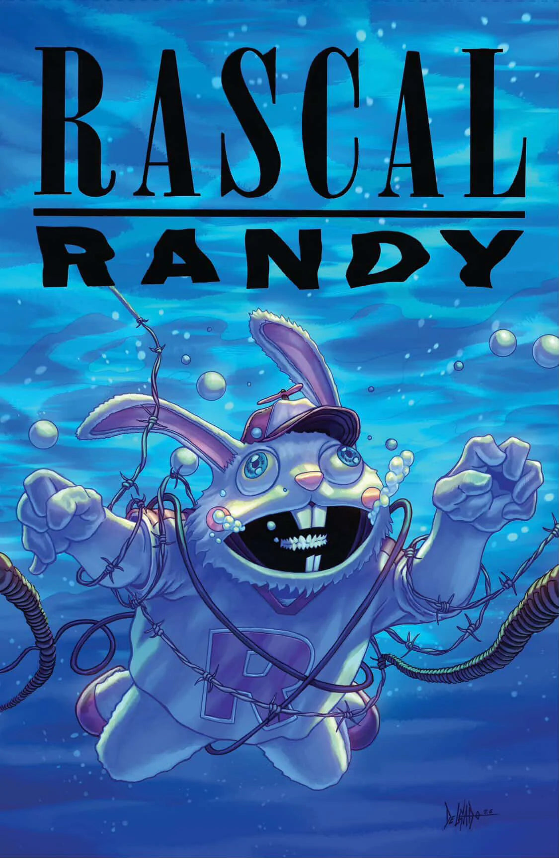 EXQUISITE CORPSES RASCAL RANDY #1 EXCLUSIVE NIRVANA HOMAGE - DELGADO - PRESALE EST SHIP 7/26