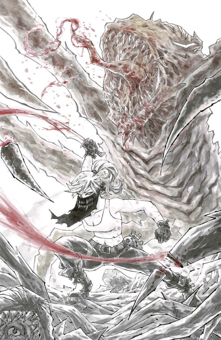 SOMETHING IS KILLING THE CHILDREN #43 FOIL/B&W VIRGIN/TRADE EXCLUSIVE - QUAH