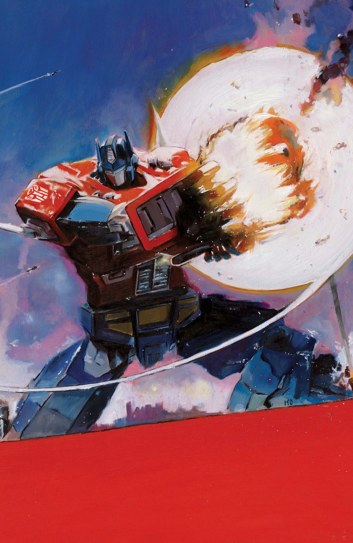 TRANSFORMERS #23 EXCLUSIVE VIRGIN (OIL PAINTING) - ITO