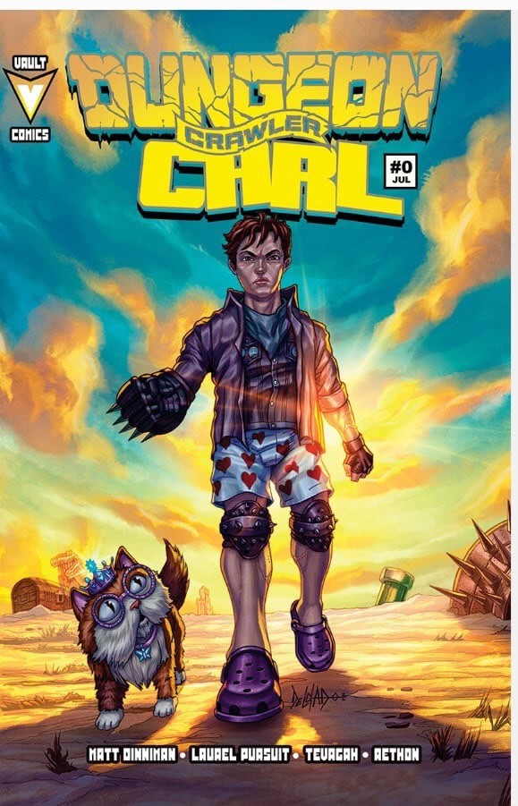 DUNGEON CRAWLER CARL SPECIAL EDITION #0 EXCLUSIVE TRADE - FALLOUT HOMAGE