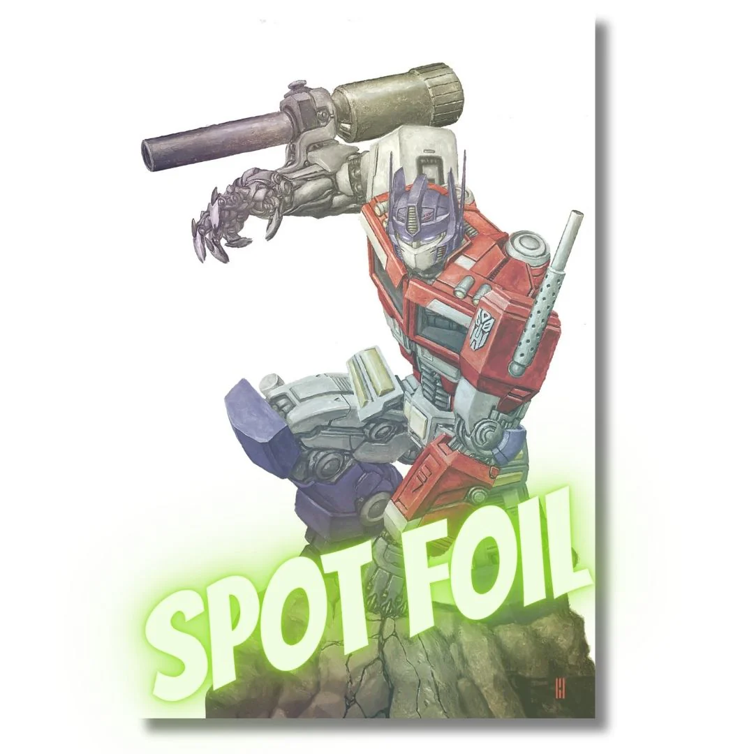 TRANSFORMERS #20 EXCLUSIVE SPOT FOIL & TRADE - MIKE CHOI  - 1ST APP!!!