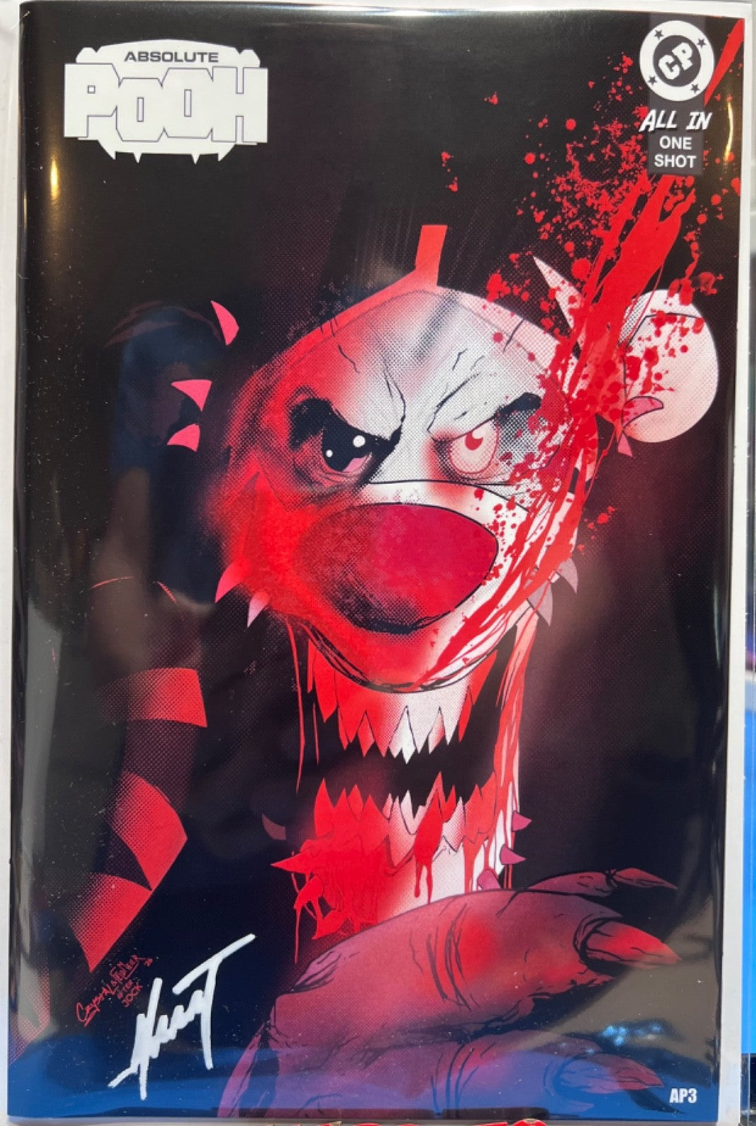 ABSOLUTE DO YOU POOH SIGNED ABSOLUTE BATMAN JOKER HOMAGE - ARTIST PROOF - MARAT