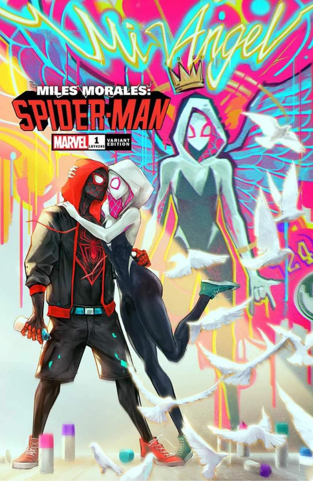 MILES MORALES SPIDER-MAN #1 EXCLUSIVE VIRGIN/TRADE - SPIDER-GWEN - IVAN TAO