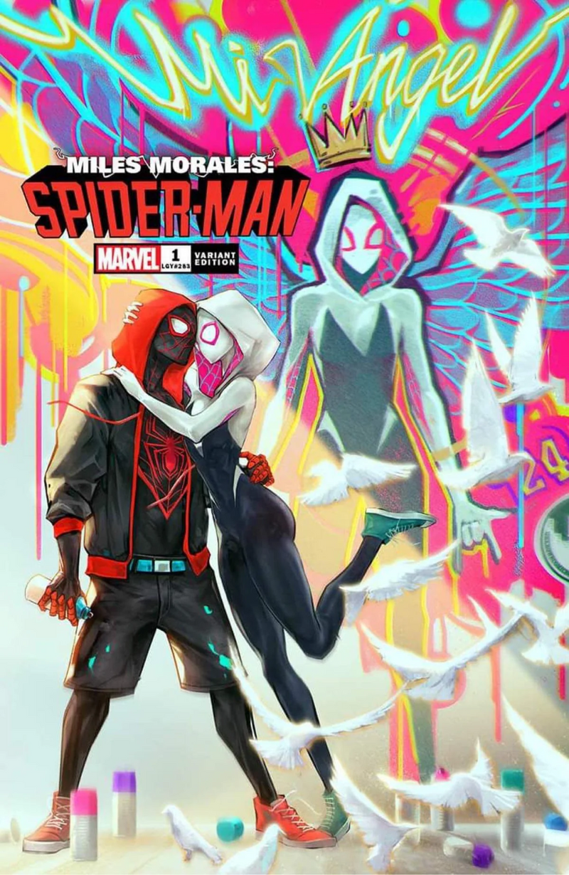 MILES MORALES SPIDER-MAN #1 EXCLUSIVE VIRGIN/TRADE - SPIDER-GWEN - IVAN TAO