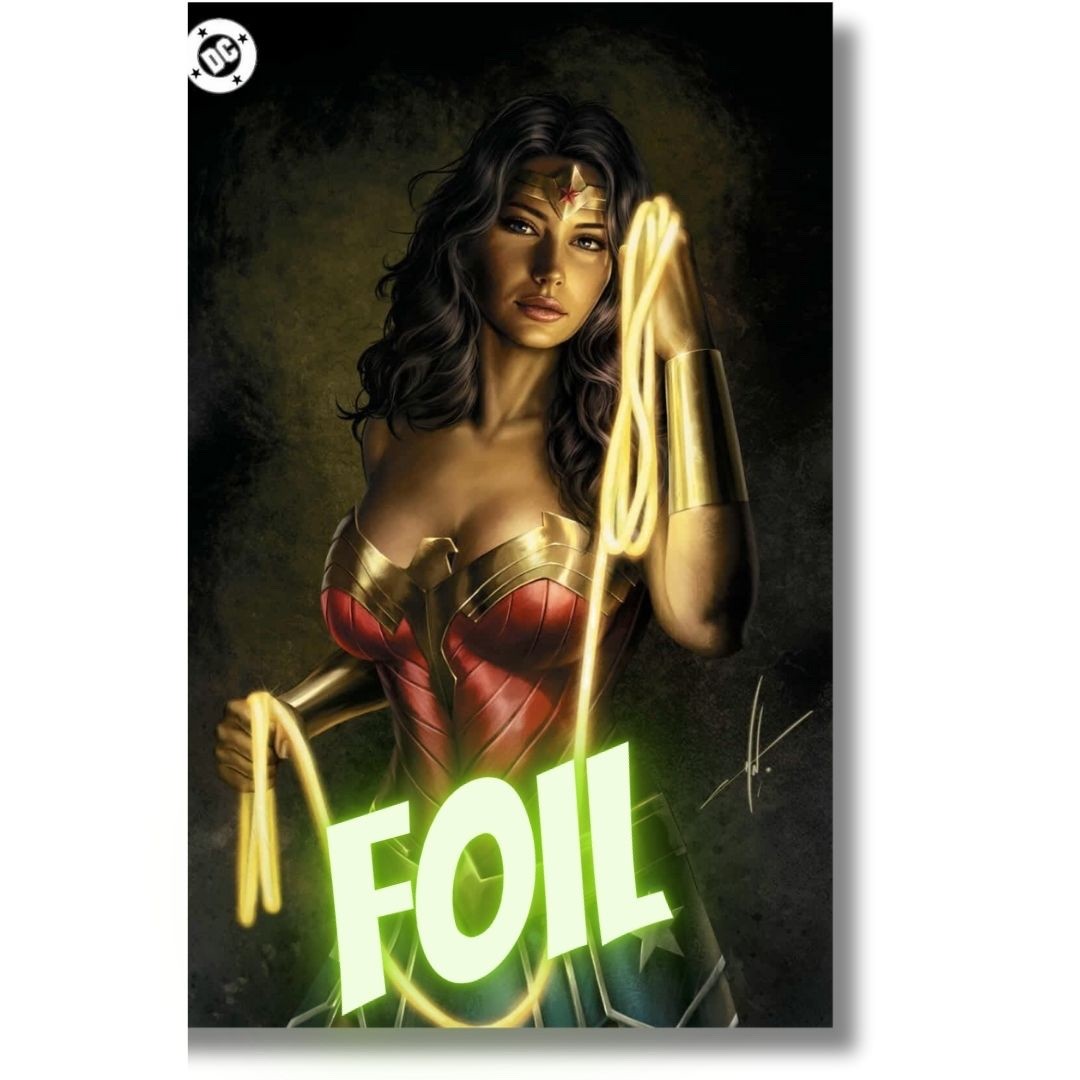 WONDER WOMAN #25 NYCC VIRGIN FOIL EXCLUSIVE - 1ST MATRIARCH - CARLA COHEN