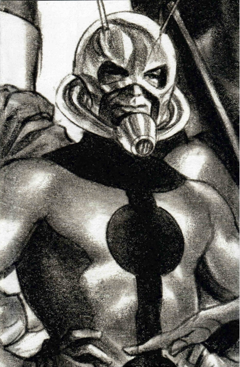 1:100 ALEX ROSS TIMELESS VIRGIN INCENTIVE B&W - ANT MAN - FANTASTIC FOUR 32