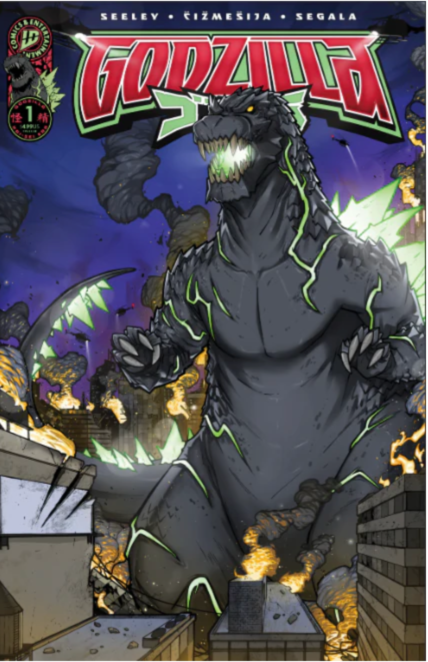GODZILLA KAI-SEI #1 SDCC EXCLUSIVE TRADE  & FOIL VIRGIN - MELENDEZ - LTD 500