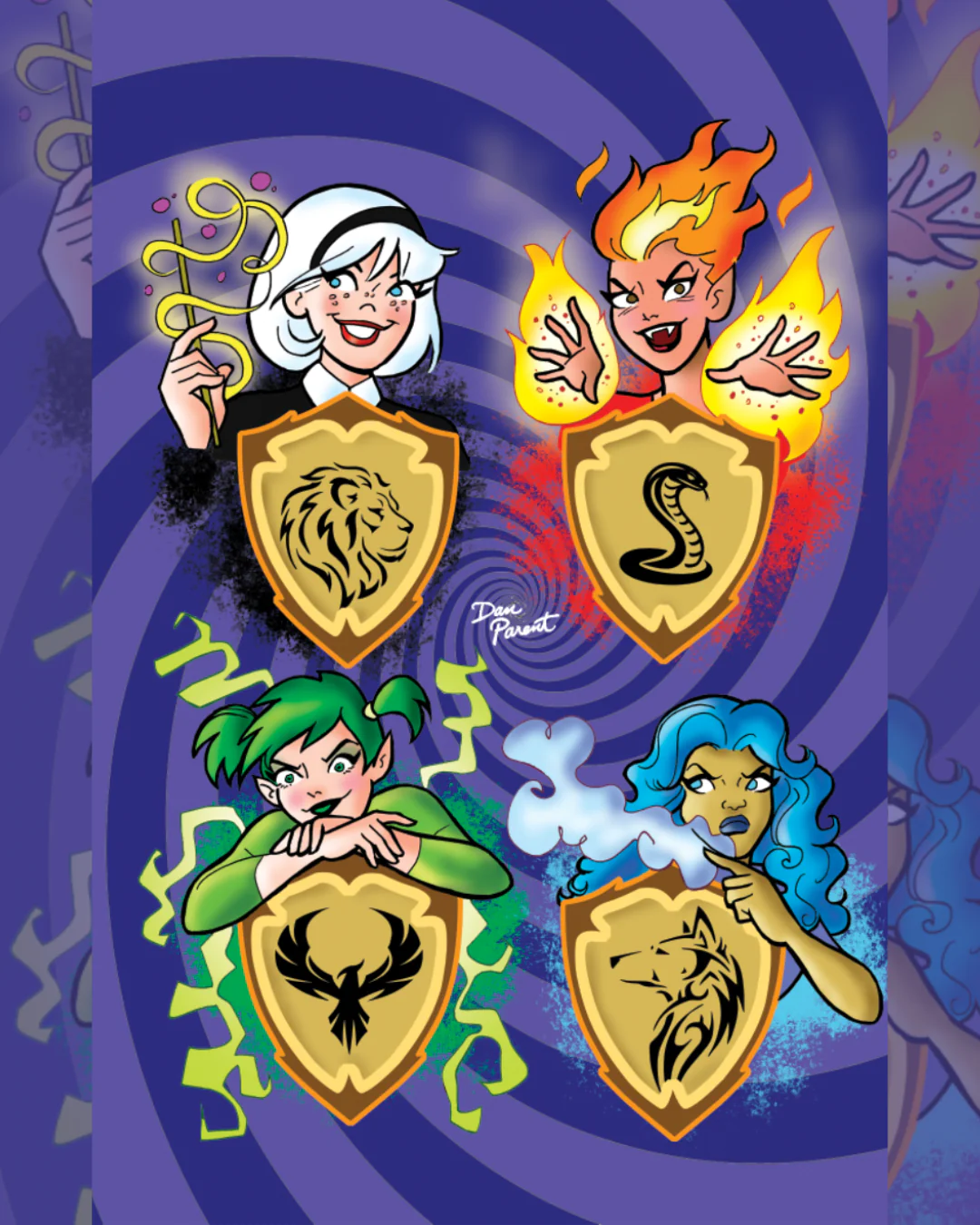 ARCHIE THE WICKED TRINITY #1 EXCLUSIVE HARRY POTTER HOMAGE- DAN PARENT - LTD 250