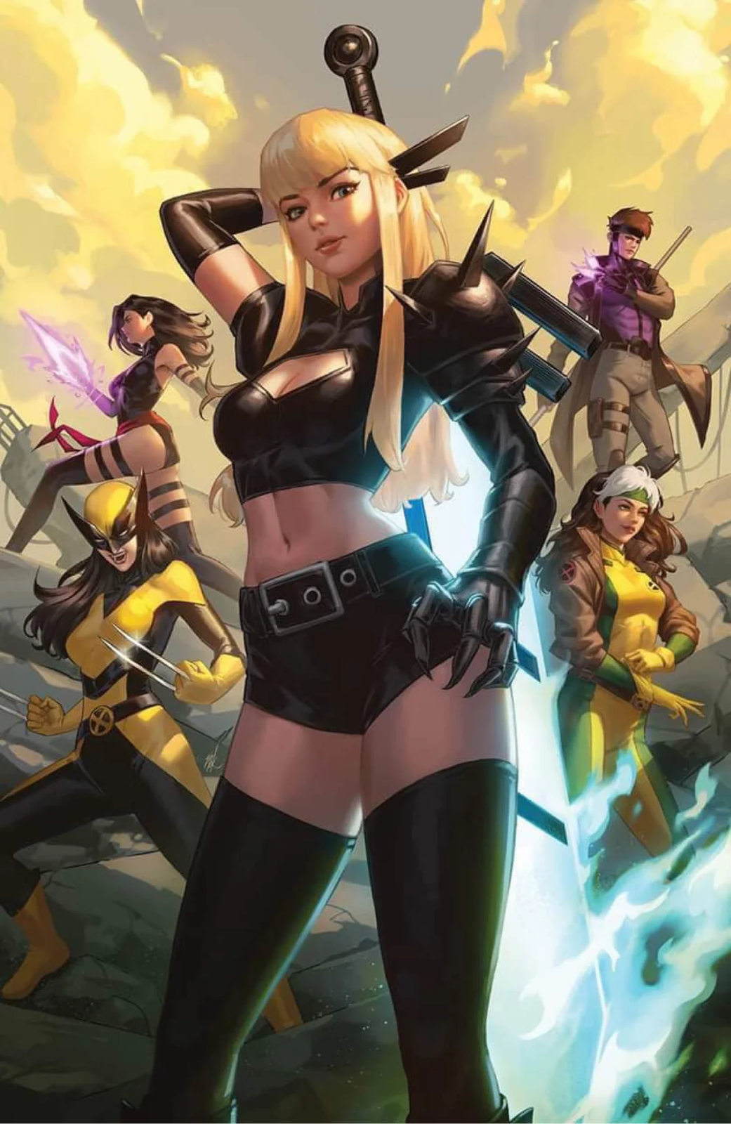 X-MEN RISE OF POWERS OF X #2 EXCLUSIVE VIRGIN/TRADE - EJIKURE - MAGIK