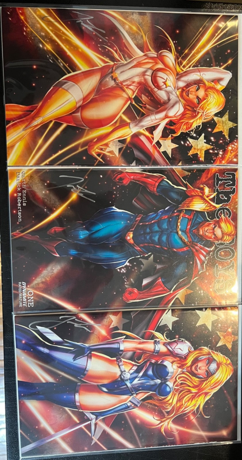 THE BOYS #1 EXCLUSIVE DALLAS EXPO  LTD 50 SETS - TYNDALL - SIGNED W/ COA  (2025)