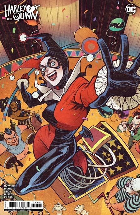 HARLEY QUINN #38 1:25 INCENTIVE & EXCLUSIVE TRADE HOMAGE - TORQUE & SZERDY