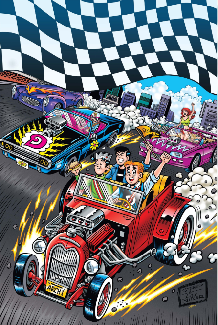 ARCHIE & FRIENDS HOT ROD RACING #1 VIRGIN EXCLUSIVE - STEVEN & LILY BUTLER