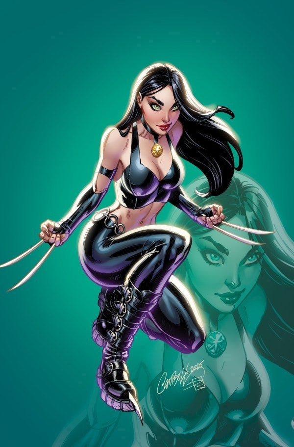 1:100 LAURA KINNEY WOLVERINE #9 VIRGIN INCENTIVE - J SCOTT CAMPBELL