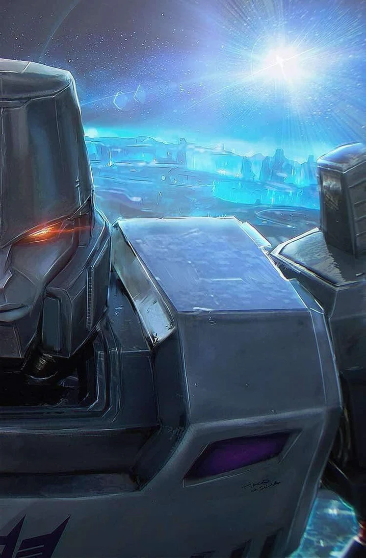 TRANSFORMERS #13 DA SILVA VIRGIN EXCLUSIVE CONNECTING COVER SET MEGATRON LTD 750