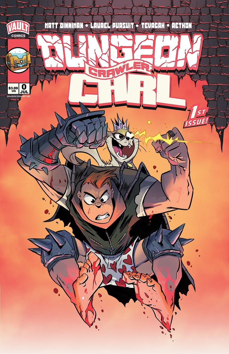 DUNGEON CRAWLER CARL SPECIAL EDITION #0 BRETT BEAN TRADE & VIRGIN FOIL SET