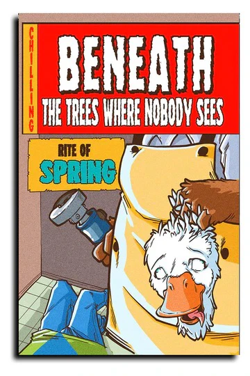 BENEATH THE TREES WHERE NOBODY SEES RITE OF SPRING #1 HORROR HOMAGE EXCLUSIVE