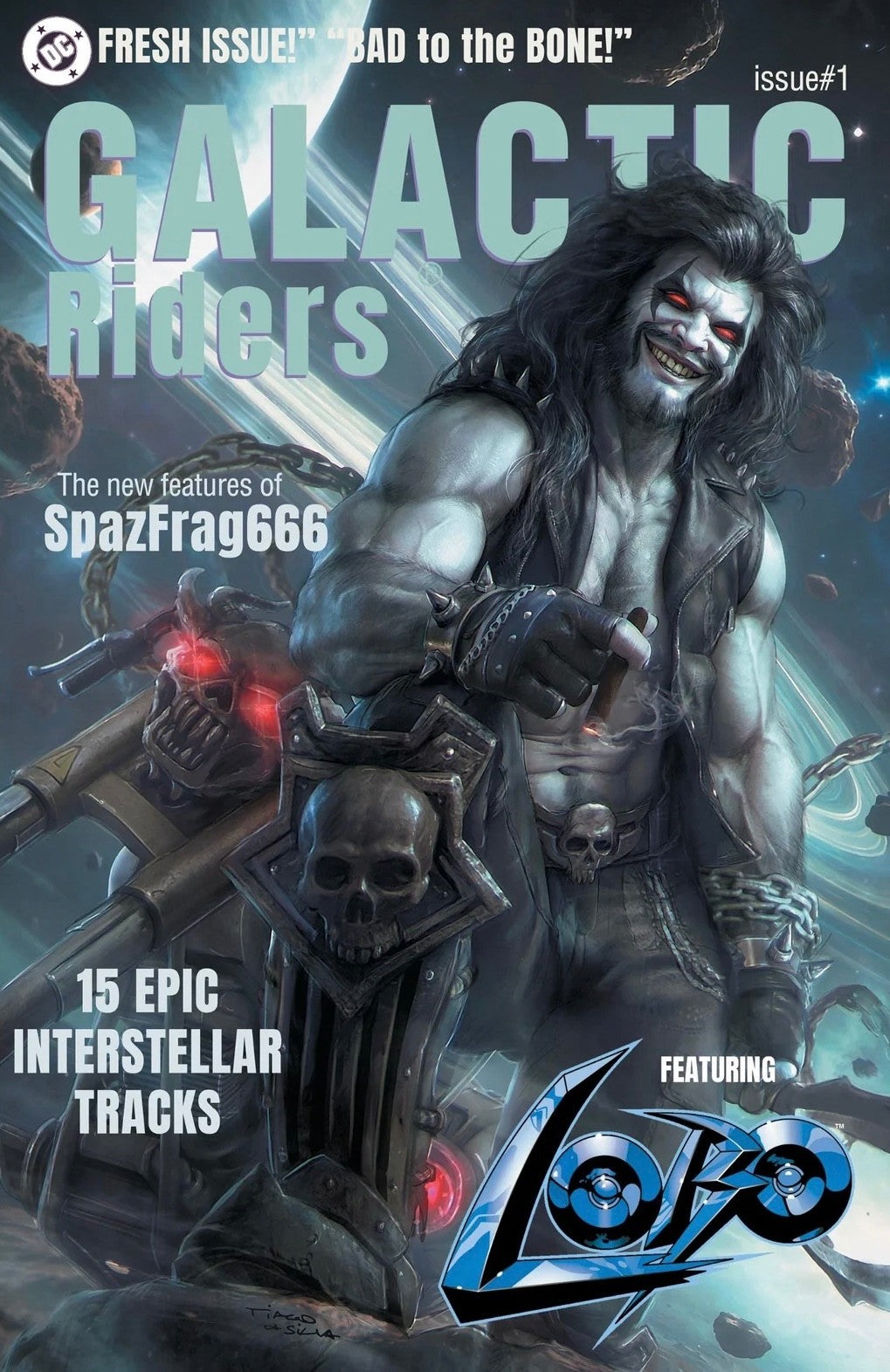 LOBO #1 EXCLUSIVE 'MAGAZINE HOMAGE' -  TIAGO DA SILVA LTD 1000 - SKOTTIE YOUNG