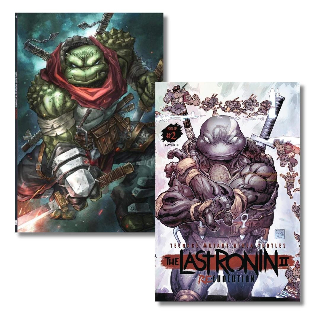 TMNT LAST RONIN II RE-EVOLUTION #2 VIRGIN EXCLUSIVE & 1:25 RATIO - QUAH/WILLIAMS