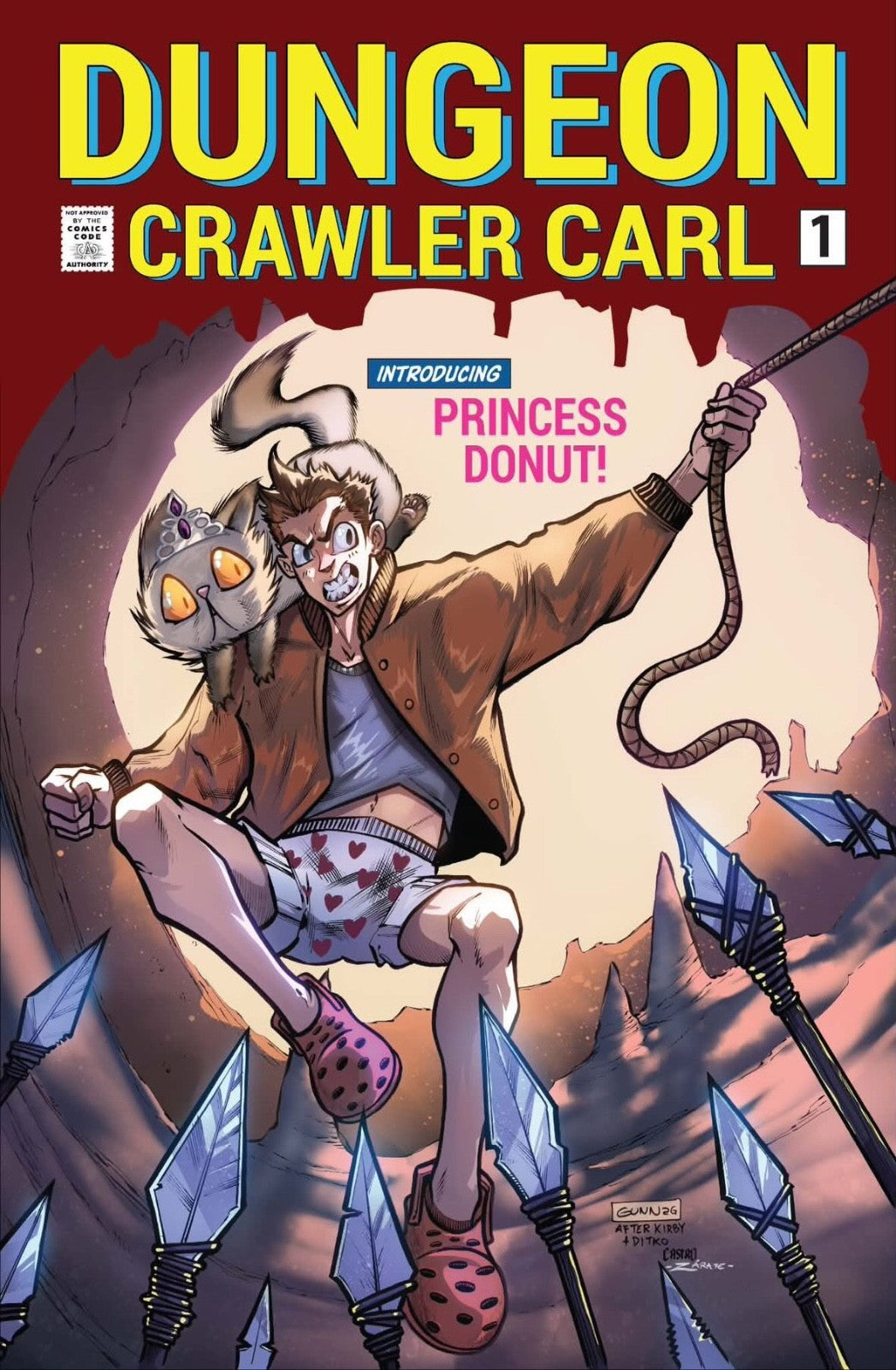 DUNGEON CRAWLER CARL SPECIAL EDITION #0 EXCLUSIVE TRADE - AF15 HOMAGE