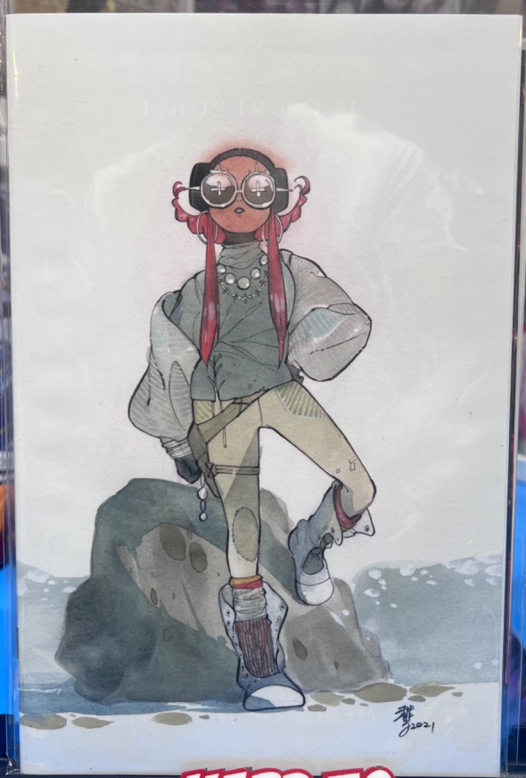 STAR WARS VISIONS PEACH MOMOKO #1 SINGAPORE CON VIRGIN EXCLUSIVE LTD 888