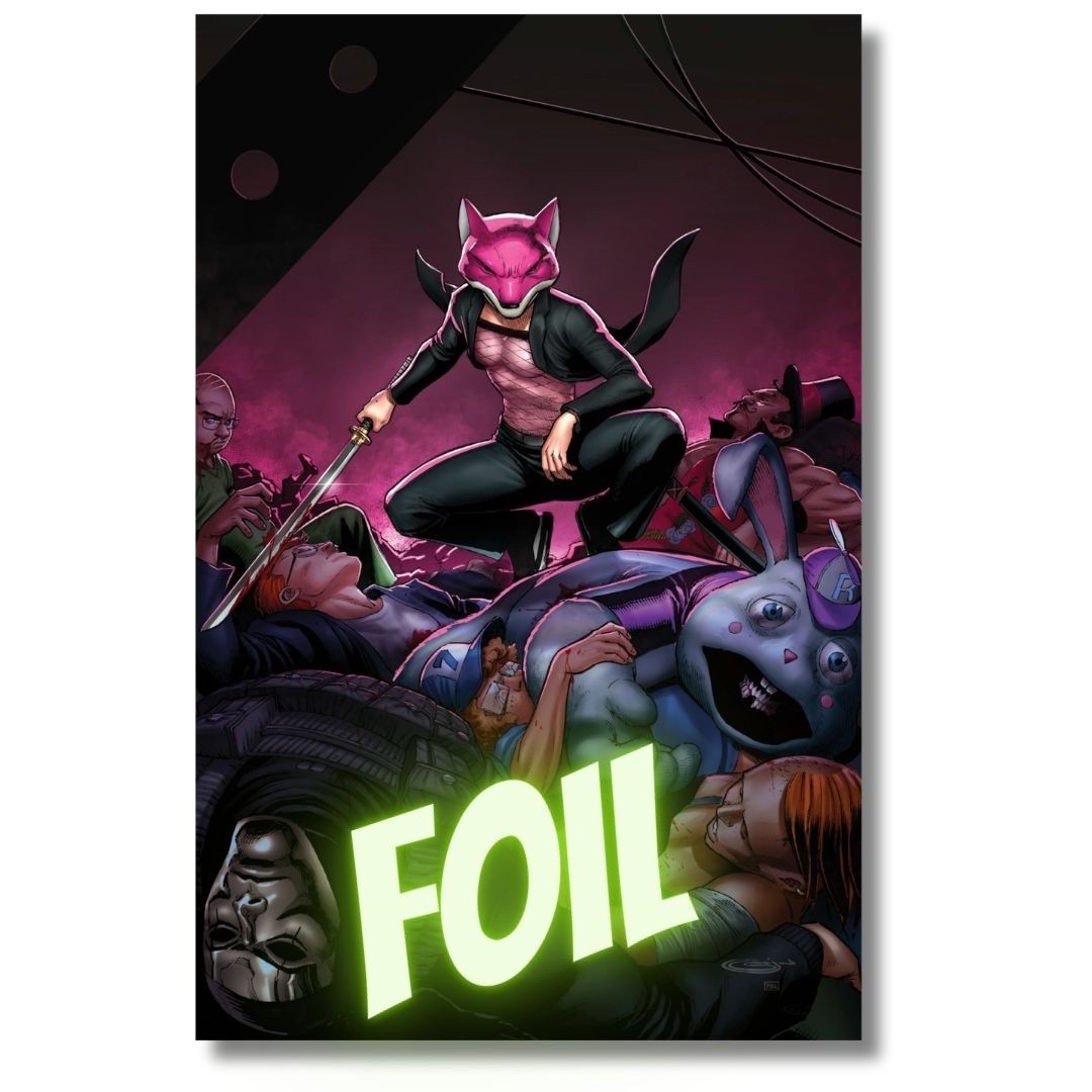 EXQUISITE CORPSES #6 FOIL VIRGIN EXCLUSIVE - SHAH LTD 500 - MOVIE COMING