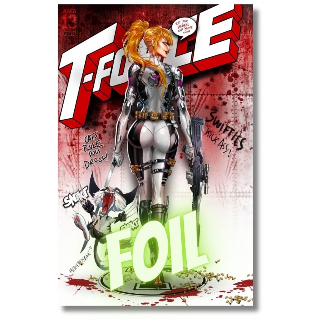 FEMALE FORCE TAYLOR SWIFT C2E2 EXCLUSIVE FOIL - TYNDALL DEADPOOL LTD 50