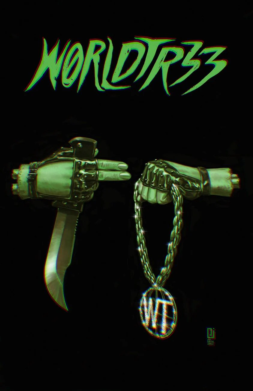 W0RLDTR33 #9 EXCLUSIVE HIP HOP RUN THE JEWELS HOMAGE -  CATACUTAN