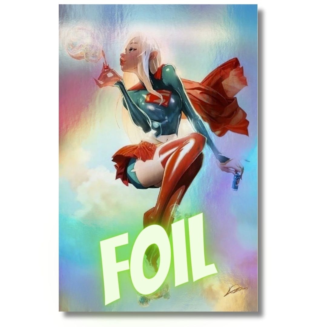 SUPERGIRL #1 SDCC FOIL VIRGIN EXCLUSIVE - ALEXANDER LOZANO LTD 600 MOVIE