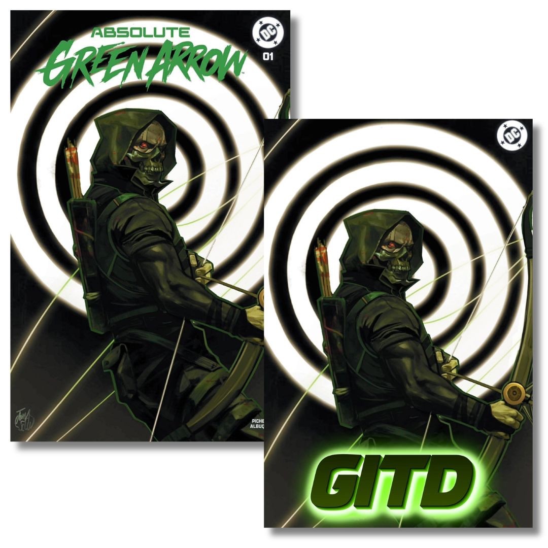 ABSOLUTE GREEN ARROW #1  TRADE & GLOW IN THE DARK  EXCLUSIVE SET - 1ST APP
