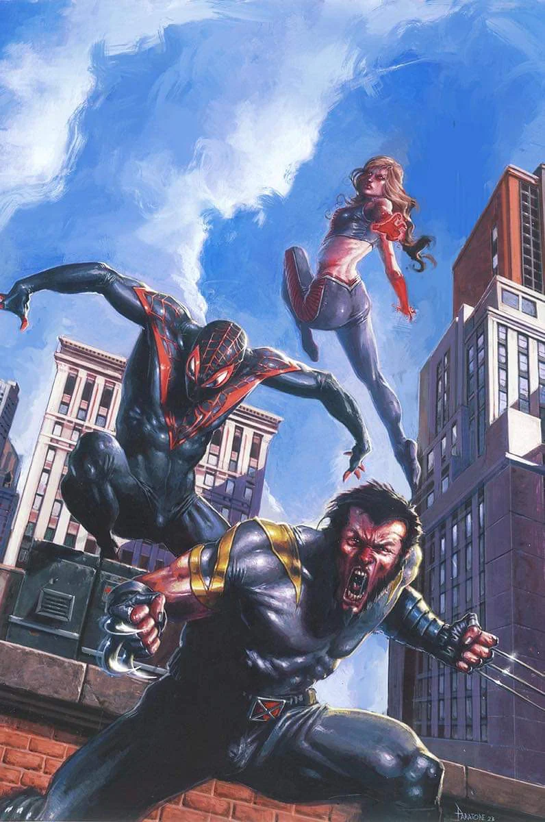 ULTIMATE INVASION #1 EXCLUSIVE VIRGIN/TRADE - 1ST APP ULTIMATE PETER - Paratore