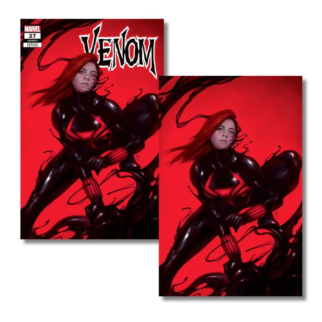 VENOM #27 EXCLUSIVE VENOMIZED VIRGIN/TRADE - MIGUEL MERCADO - BLACK WIDOW