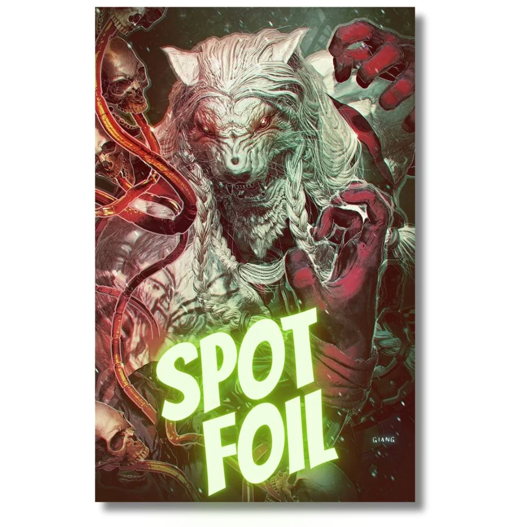 BATTLE BEAST #3 SDCC VIRGIN SPOT FOIL EXCLUSIVE - JOHN GIANG - INVINCIBLE