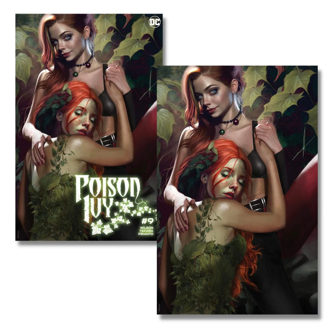 POISON IVY #9 EXCLUSIVE VIRGIN/TRADE SET - HARLEY QUINN -CARLA COHEN - DC (2023)