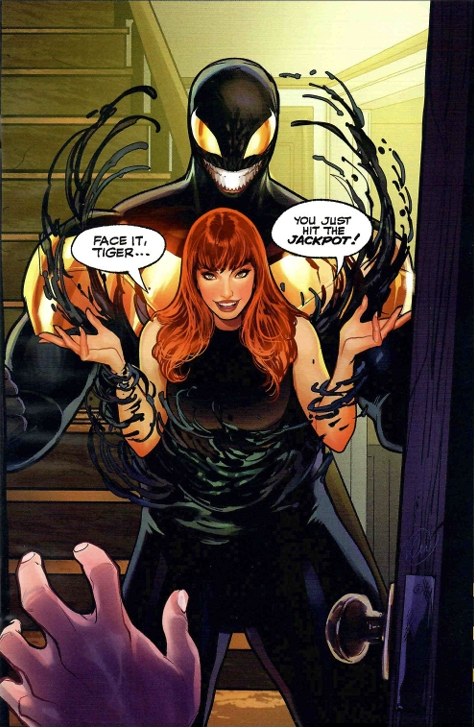 1:50 ALL NEW VENOM #6 SPOILER VIRGIN INCENTIVE -  WERNECK - MARY JANE
