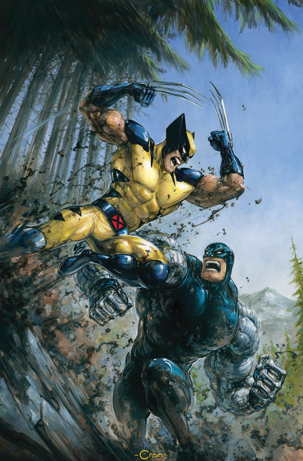 WOLVERINE #1 CLAYTON CRAIN VIRGIN EXCLUSIVE LTD 999