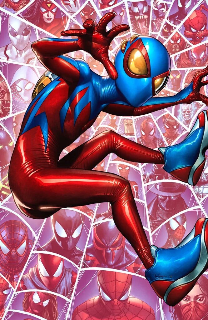 SPIDER-BOY 1 EXCLUSIVE VIRGIN/TRADE SPIDERVERSE -  MICO  - 1ST ONGOING SERIES