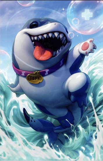 1:100 JEFF The LAND SHARK #1 VIRGIN INCENTIVE - ARTGERM - MARVEL RIVALS