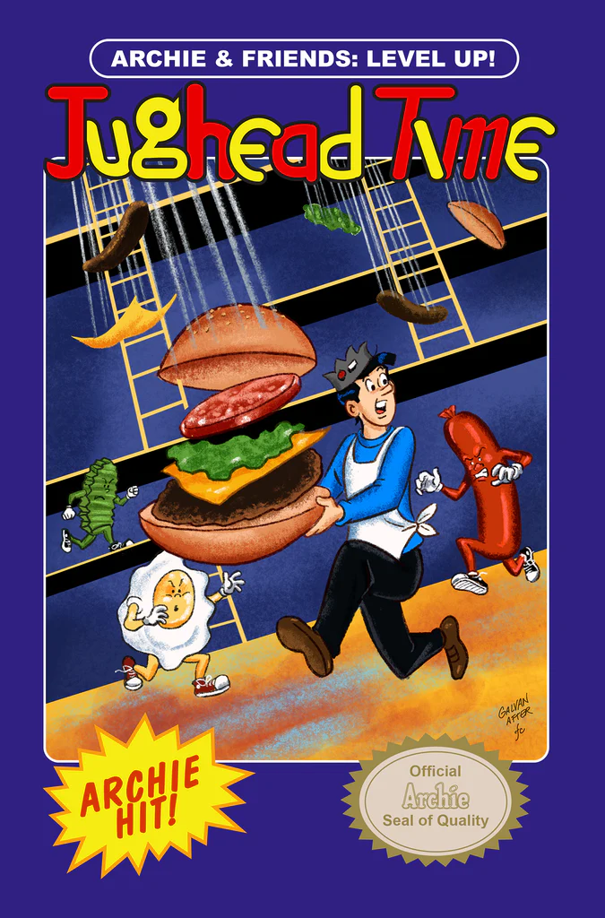 ARCHIE & FRIENDS LEVEL UP #1 EXCLUSIVE BURGER TIME HOMAGE - LTD 250