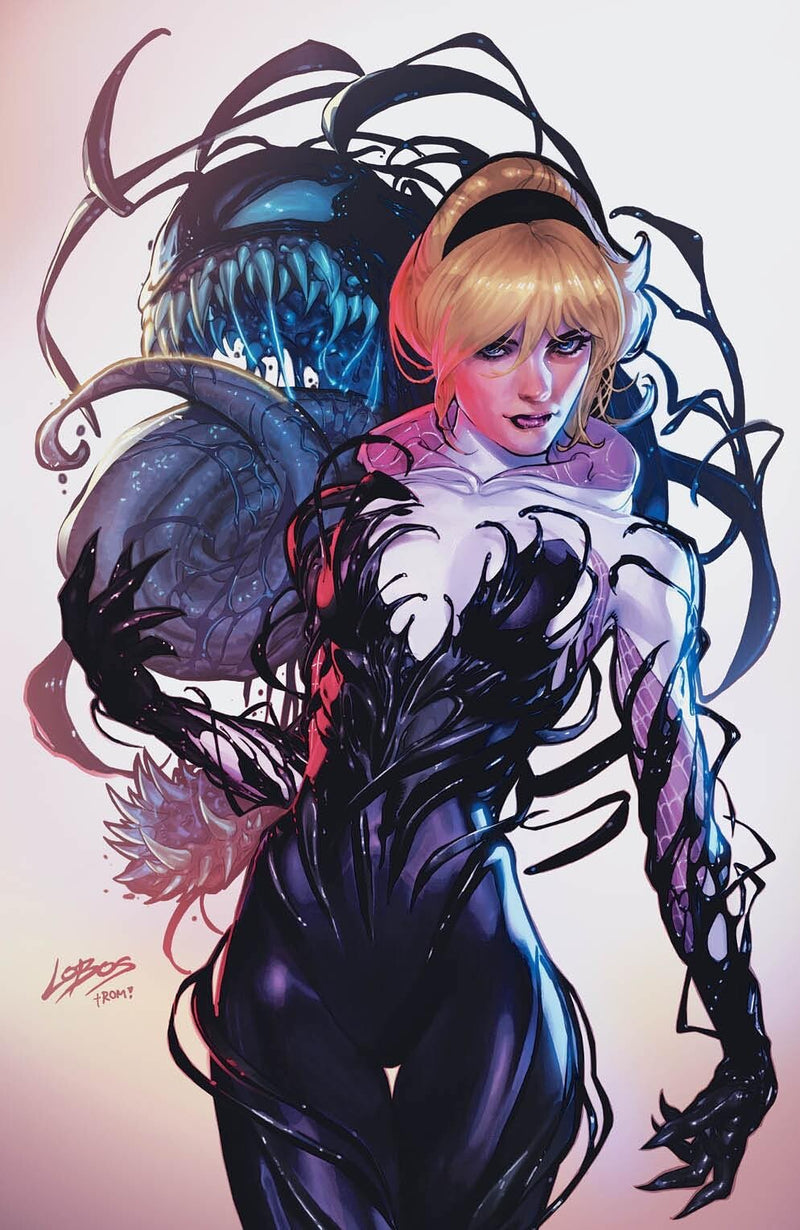 AMAZING SPIDER-MAN #26 EXCLUSIVE VENOMIZED SPIDER-GWEN VIRGIN/TRADE - LOBOS